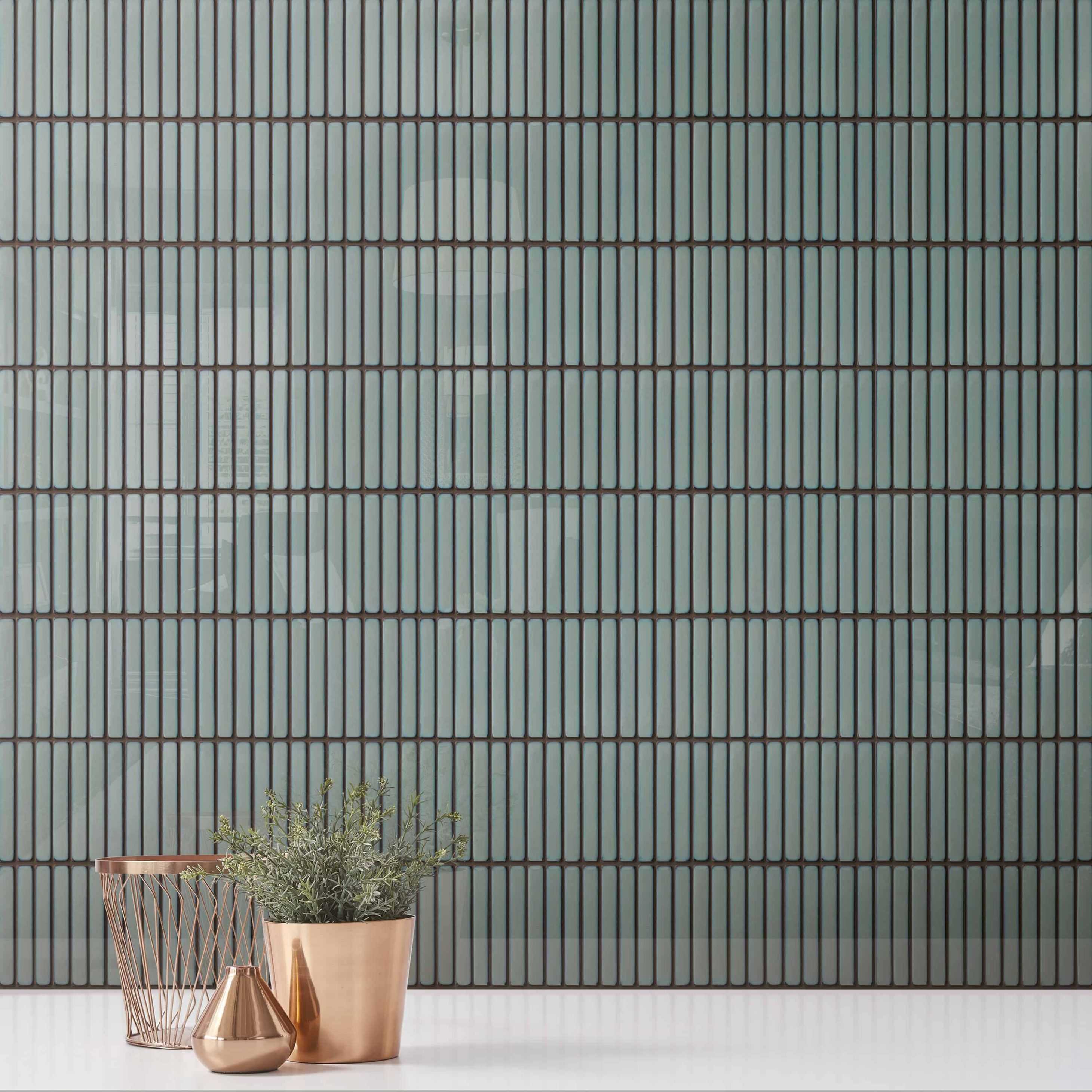 Carreaux de céramique | Collection Biscotti - Mosaïque - 0,5 po x 4 po