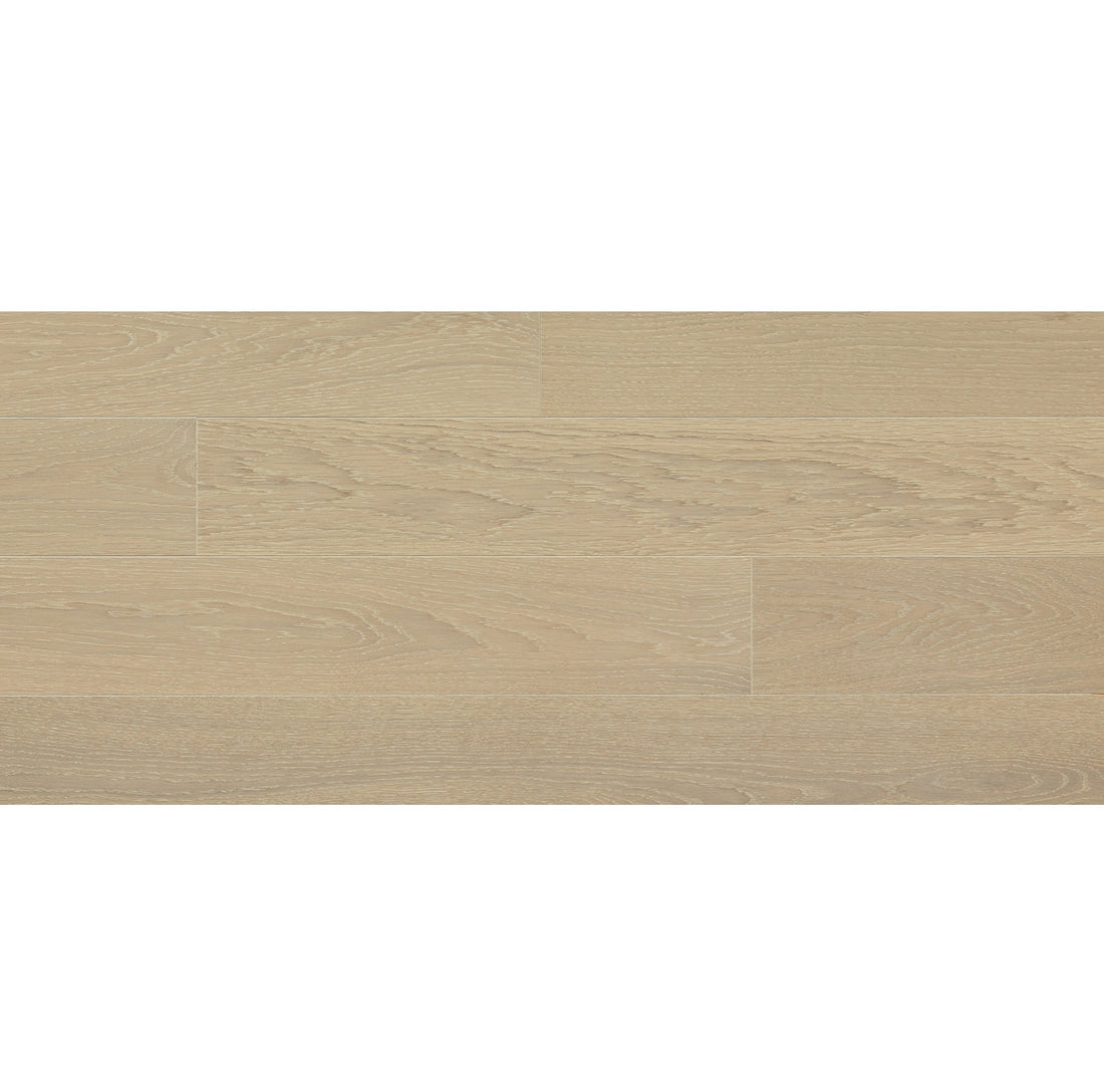 Plancher Preverco Bois d’ingénierie 5 1/8 po en Chêne blanc | Collection Max 19 - Nuance Monaco, fini mat, 3/4 po d’épaisseur