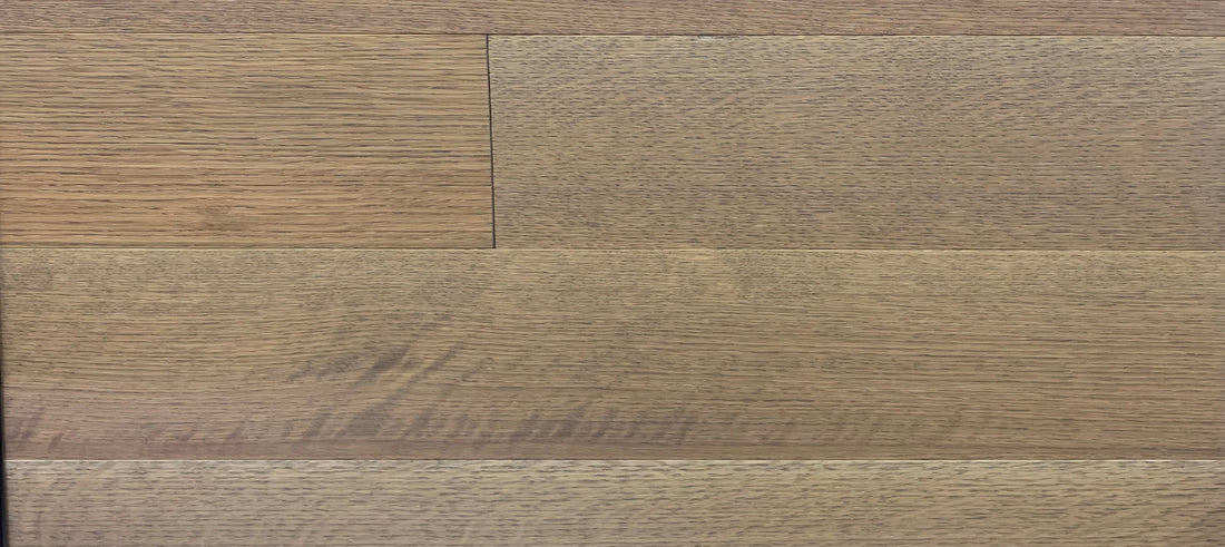Preverco Bois d'ingénierie Flex19 Chêne blanc SQ Nuance Vienna mat, lame pour plancher 4-3/8 po x 3/4 po