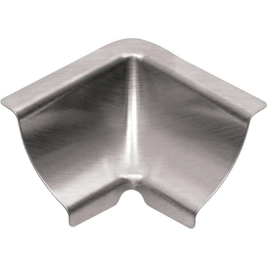 Schluter DILEX-EHK Coin intérieur 90° 2-directions avec un radius de 23/32" (18.5 mm) - acier inoxydable (V2)