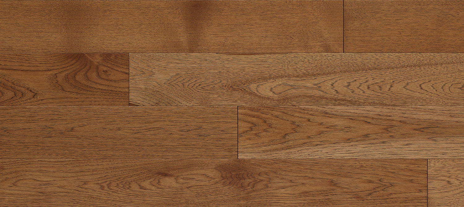 Preverco Bois d'ingénierie Flex19 Hickory V+ Sierra Satiné, lame 111 mm, ép. 19 mm, grain hickory marqué, biseau V+