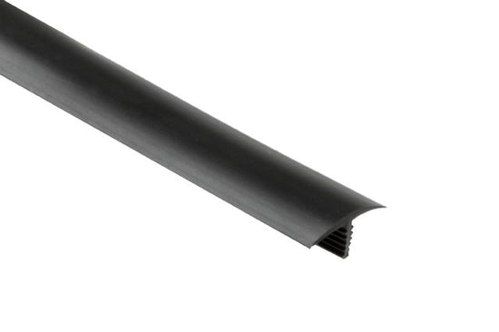 Schluter SHOWERPROFILE-WSC Bordure semi-circulaire Plastique PVC Noir 3' 3"