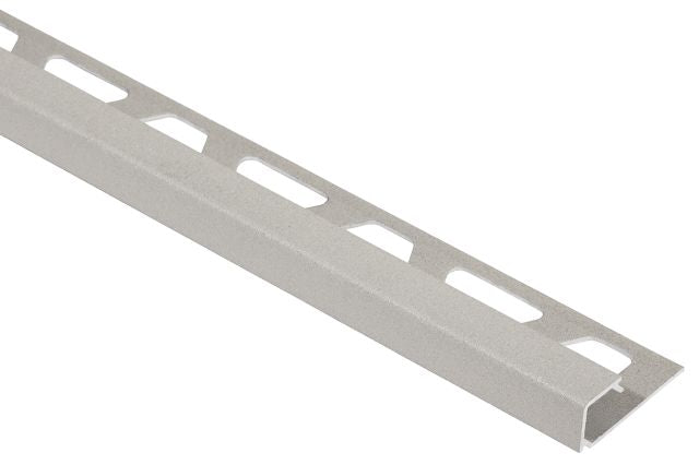 Schluter Profilé carré QUADEC - aluminium grège 1/4" (6 mm) x 10'