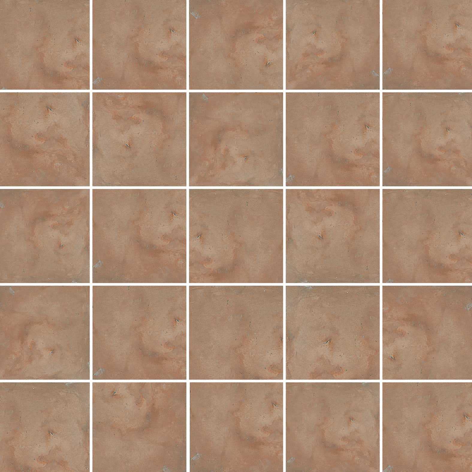 Carreaux de céramique Collection Terra 8 po x 8 po Rosso — teinte rouge