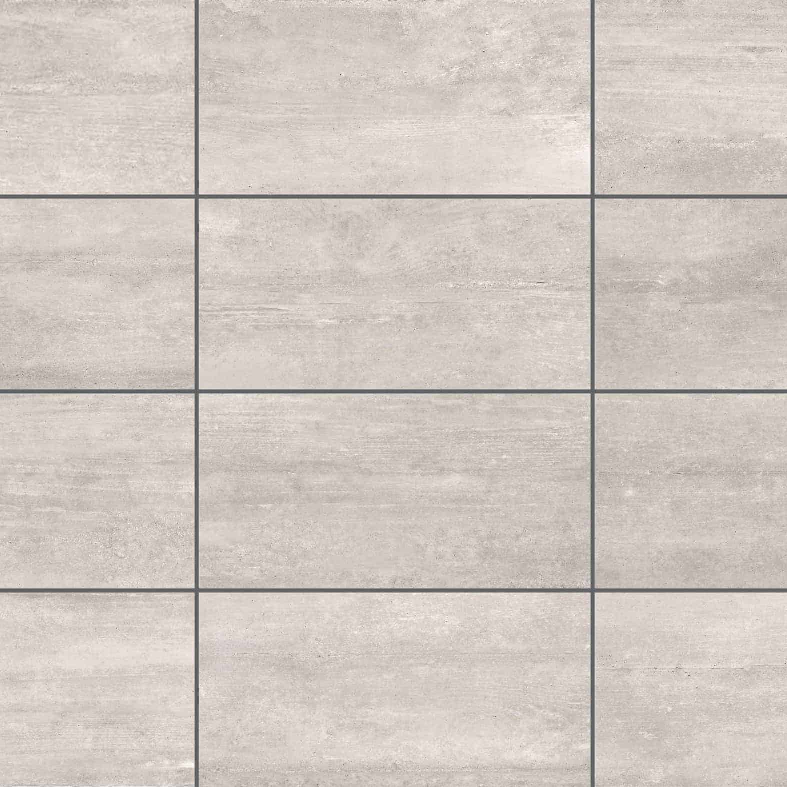 Carreaux de céramique Collection Westside 12 x 24 po argent mat