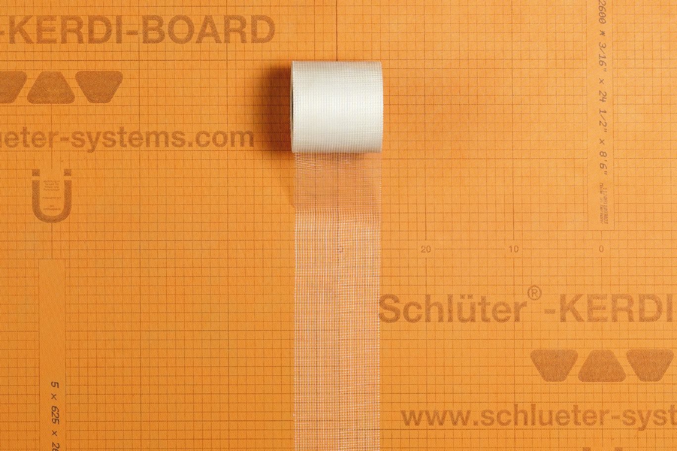 Schluter KERDI-BOARD-ZSA Ruban adhésif de renfort pour joints 4" x 148'